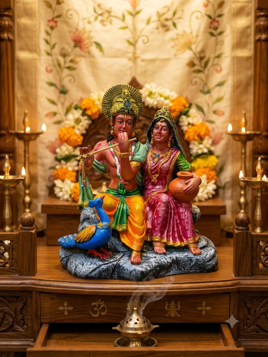 RADHA KRISHN DIVINE IDOL RK023