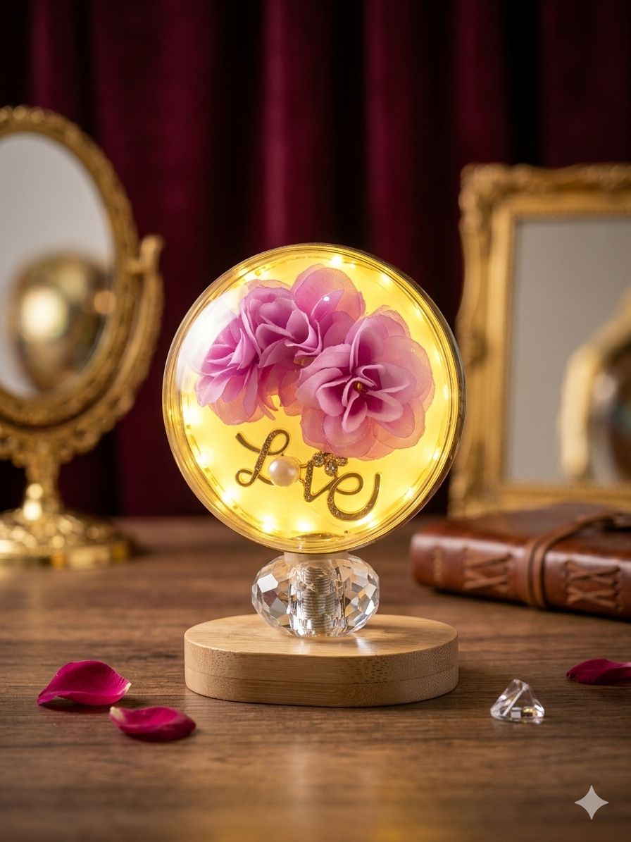 Love Globe Lamp Showpiece ( LS75 )