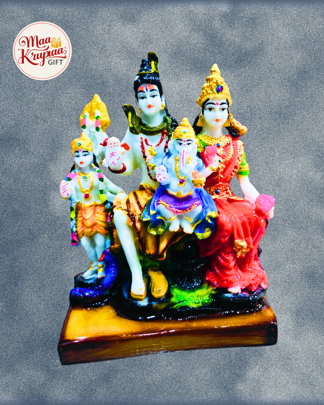 Ganesh ji Family Showpiece Mk5799