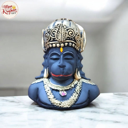 Meditating Lord Hanuman Polyresin Idol W279