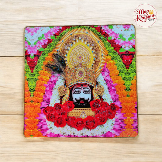 SHRI KHATUSHYAM JI BIG SIZE DIVINE WALL DECOR FRAME 1034 Z1