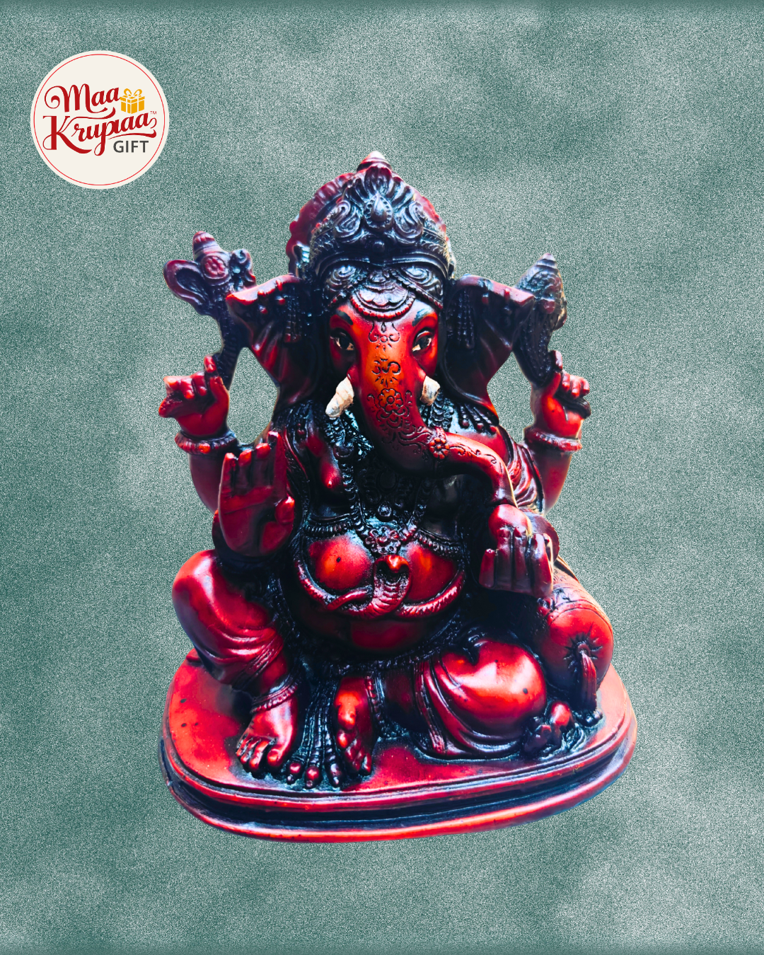 Big Size Brown Edition Primium Finishing Ganesh ji Showpiece Mk7004