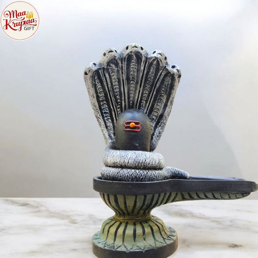 Shivling with Sheshnaag W288