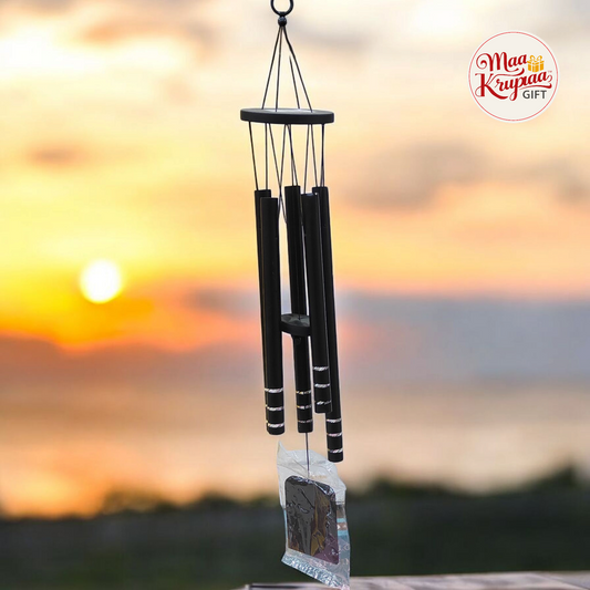 PREMIUM BLACK METAL WIND CHIME 1267