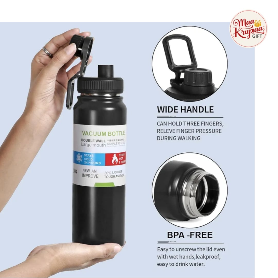 Steel Water Bottle Hot & Cold Thermos Flask Thermosteel Hot for Men Women Steel Thermos for Office Home Travel 1422