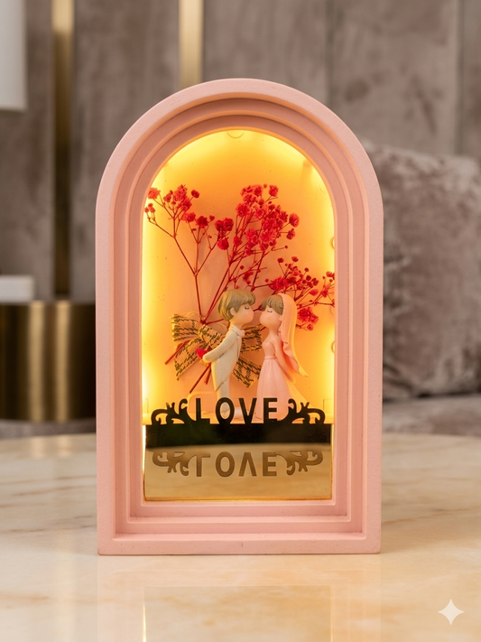 Love Story Glow Frame Showpiece ( LS30 )