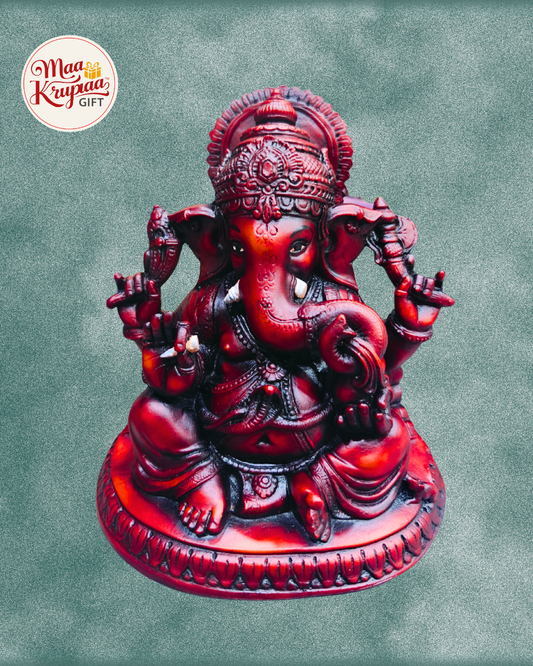 Ganesh ji brown finished best for home decor Mk772