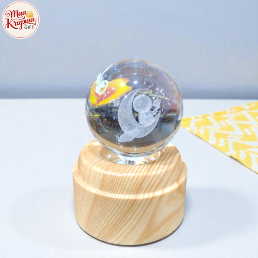 3D Crystal Ball Night Lamp  W273