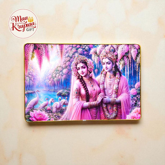 PREMIUM RADHA KRISHNA WALL FRAME W130