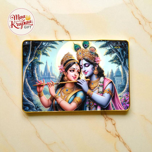 PREMIUM RADHA KRISHNA WALL FRAME W129