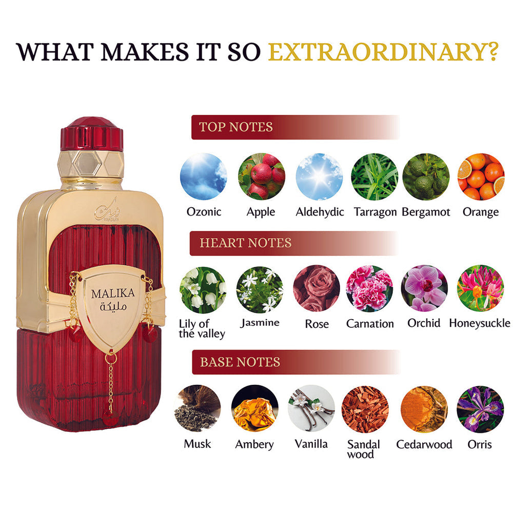 MALIKA EAU DE PARFUM ( 100ML ) By NUSUK
