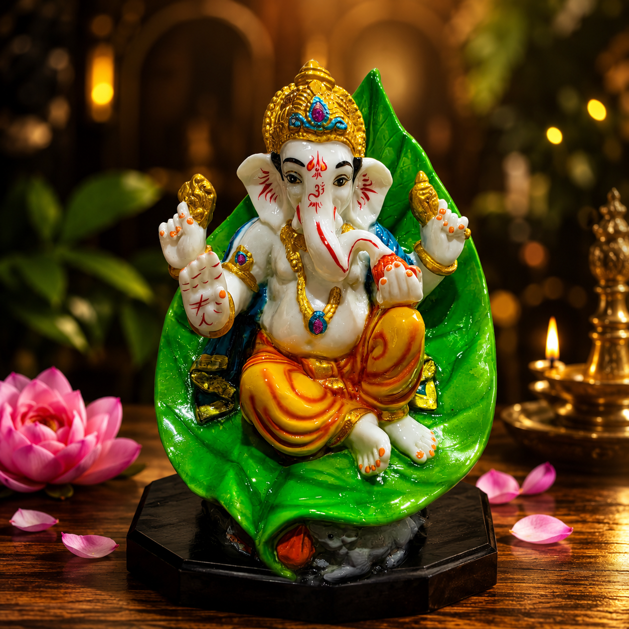 BIG SIZE GANESH JI PRIMIUM HIGH FINISHING SHOWPICE MK8001