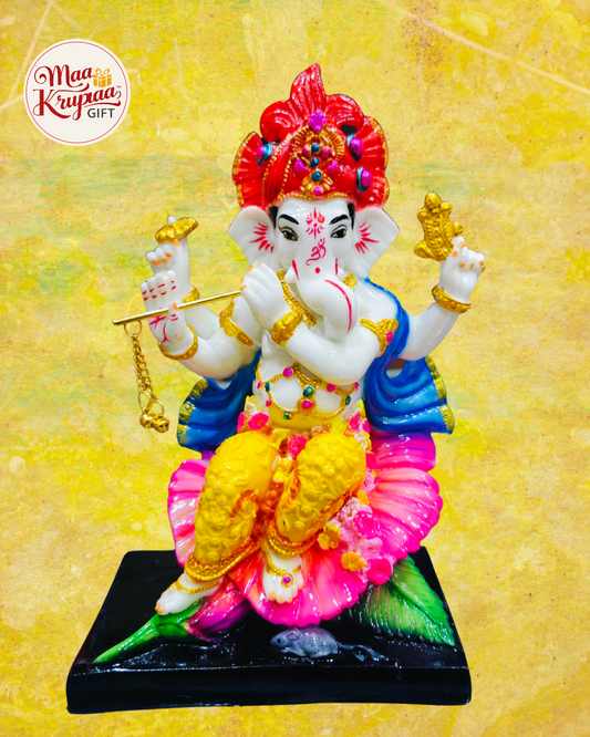 Ganesh ji showpiece with high finishing idol Mk425