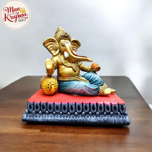 Reclining Ganesha Idol or Ganpati Murti W241