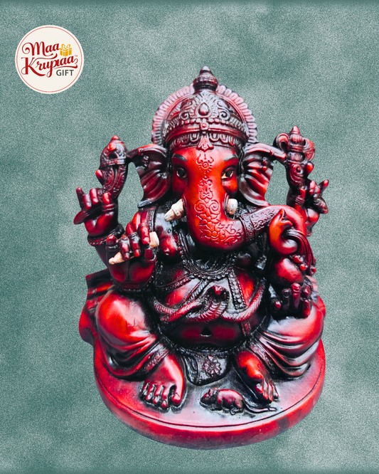 Brown Edition Ganesh ji Showpiece Mk721