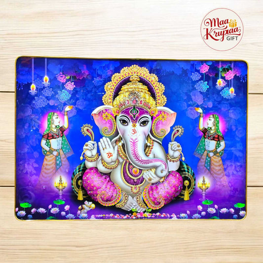 ROYAL LORD GANESHA HOME DECOR WALL FRAME 1034 D7