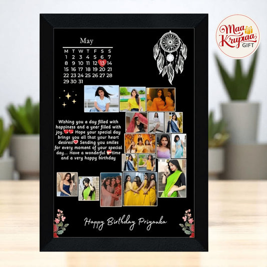 BIRTHDAY PHOTO CALENDAR FRAME P11