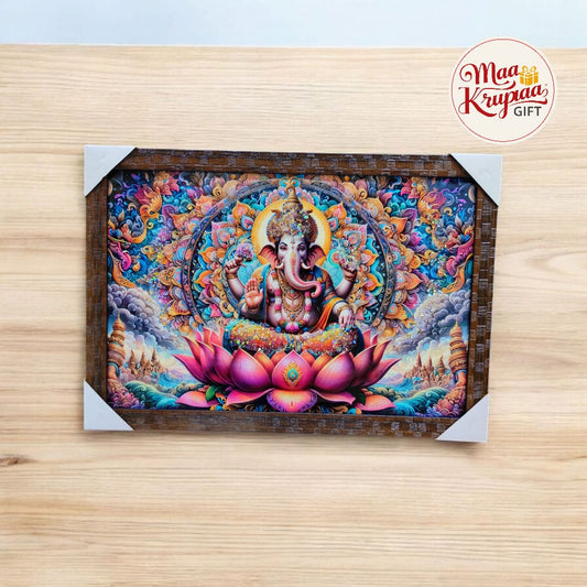 LORD GANESHA DECORATIVE WALL ART 1338 A31