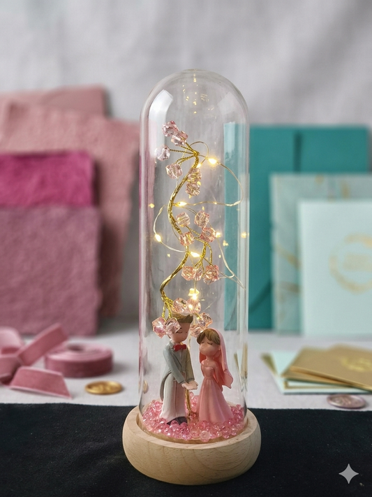 Everlasting Love Crystal Tree Showpiece ( LS66 )