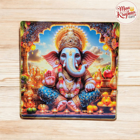 GANESHA JI BIG SIZE  PREMIUM HOME DECOR WALL FRAME 816