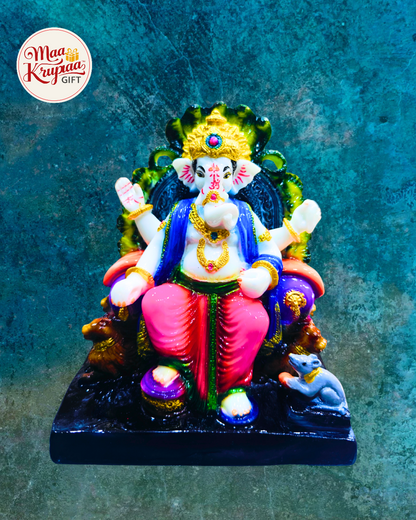 SHREE GANESH JI MAHARAJ HIGH FINISHED SHOWPICE  MK7008