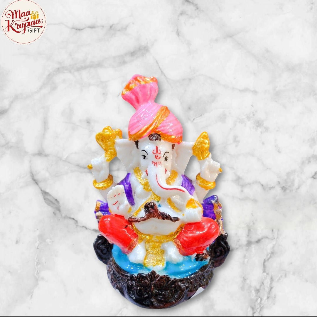 Marble Ganesh Idol W326