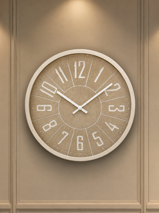 GREY COLOUR UNIQE NEW WALL CLOCK MK86