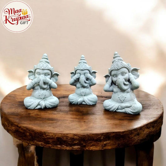 Three Wise Ganesha W240
