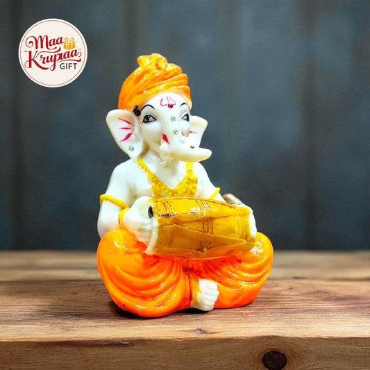 MUSICAL LORD GANESHA IDOL W148