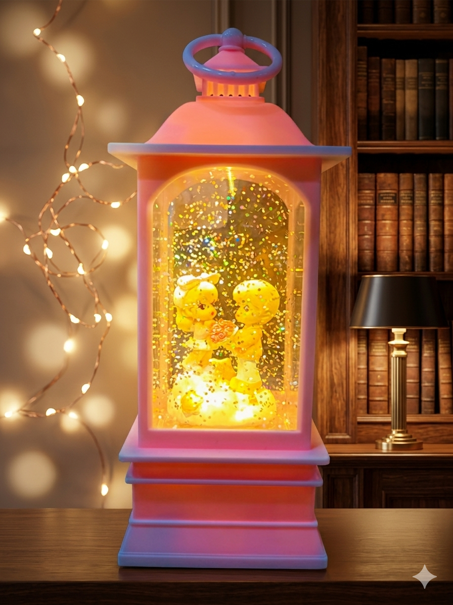 Glitter Lantern Love Showpiece Big Size ( LS14 )