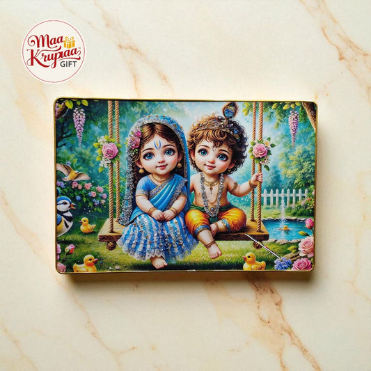 BALRADHA-KRISHNA PREMIUM HOME DECOR WALL FRAME W117