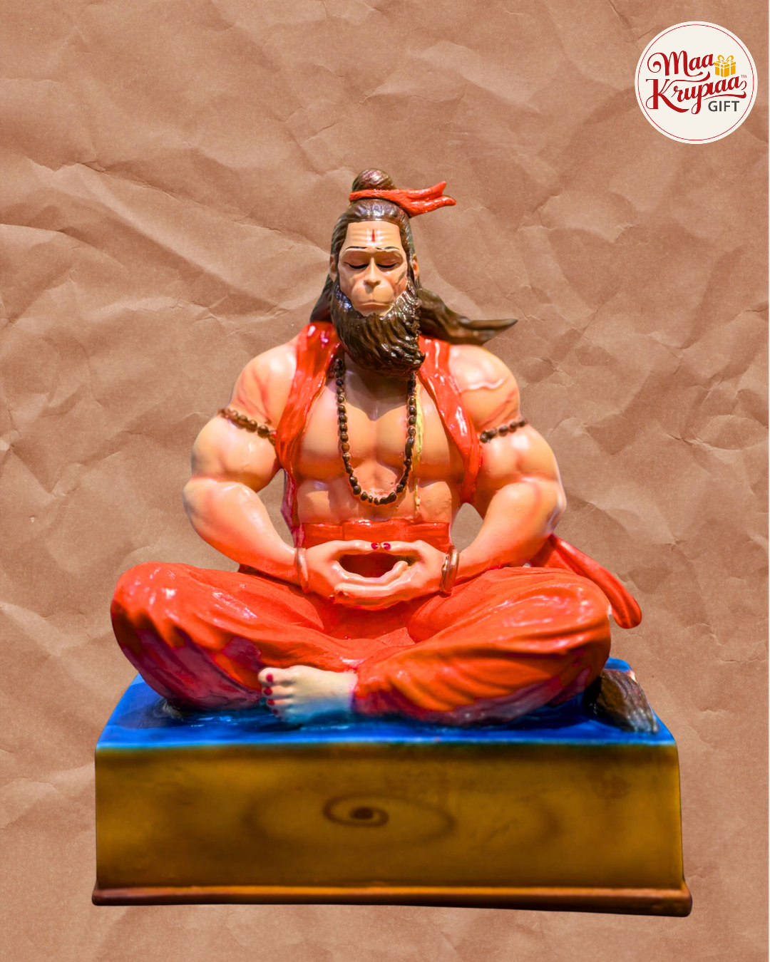 Experience the divine presence of Lord Hanuman with our beautifully crafted Hanuman Ji Showpiece