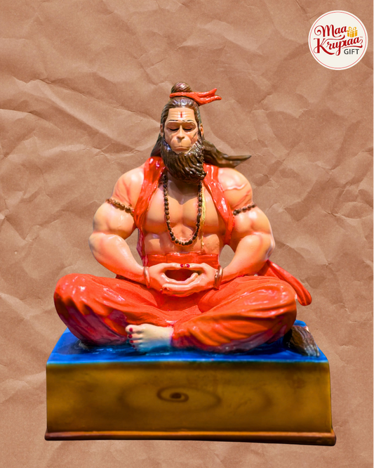 Experience the divine presence of Lord Hanuman with our beautifully crafted Hanuman Ji Showpiece