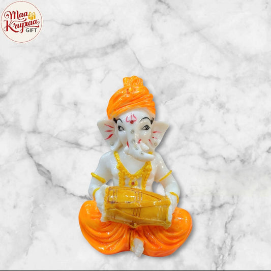 Karigari India Handcrafted lord Ganesha Ganpati Idol W328