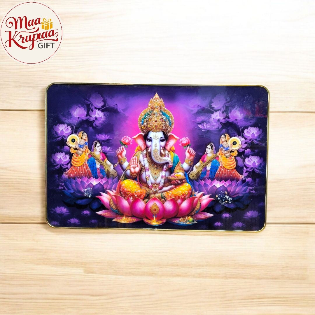 DIVINE GANESHA METAL FRAME W247