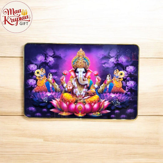 DIVINE GANESHA METAL FRAME W247