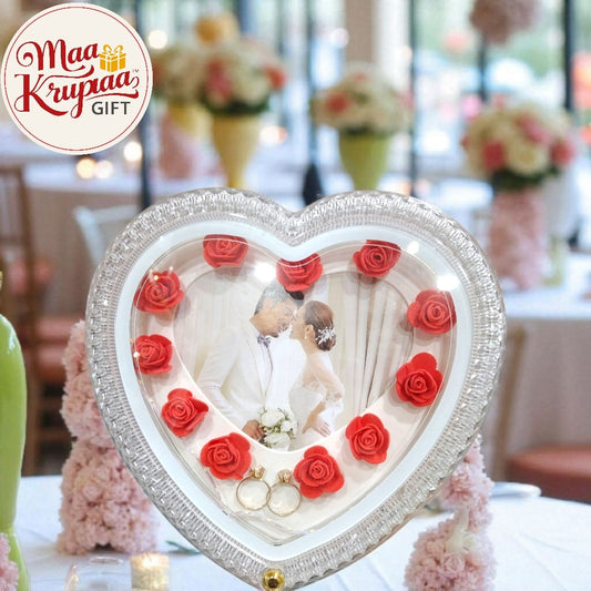 Heart-Shaped LED Photo Frame W207