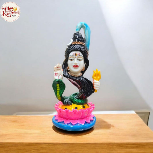 Marble Dust Beautiful Shiva Face W286