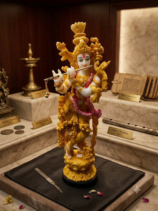 LORD KRISHNA DETAILED FINISHING IDOL RK021