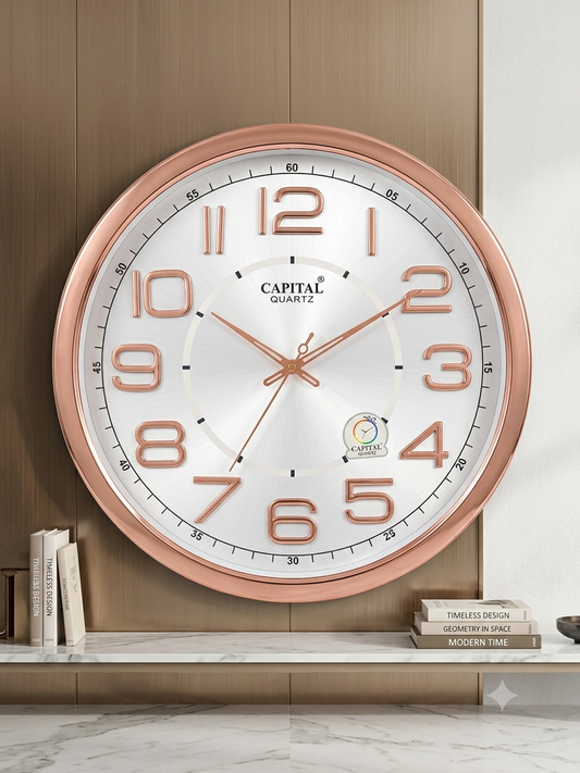 CAPITAL QUARTZ ELEGANT WALL CLOCK WC03