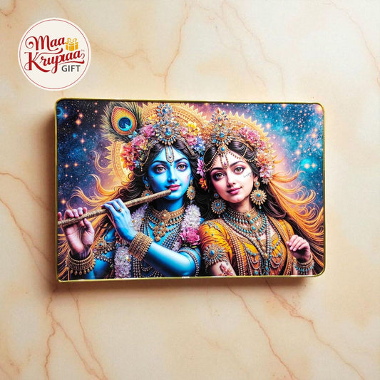 PREMIUM RADHA KRISHNA WALL FRAME W127