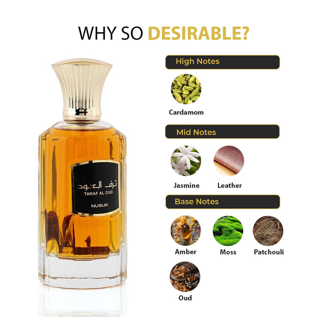 TARAF AL OUD ( 100ML ) Perfume By NUSUK