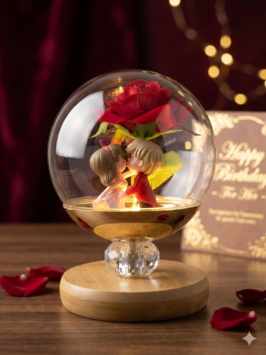 Love Globe Lamp Showpiece ( LS74 )