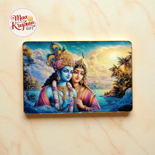 PREMIUM RADHA KRISHNA WALL FRAME W125