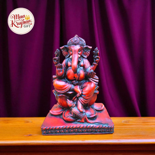 Shree Ganesh ji brown colour idol 908
