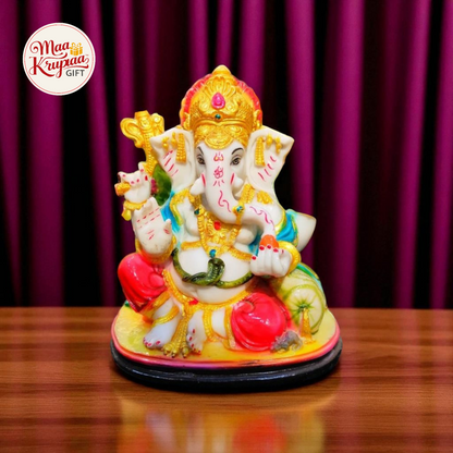 GANESH JI IDOL IN MULTICOLOUR 00894