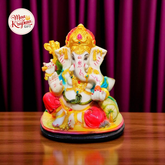 GANESH JI IDOL IN MULTICOLOUR 00894