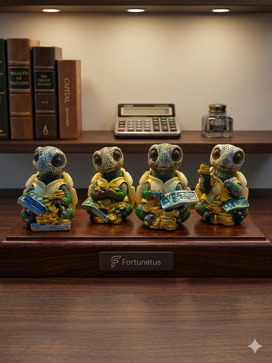 WHIMSICAL TURTLE SET ( 4PCS )