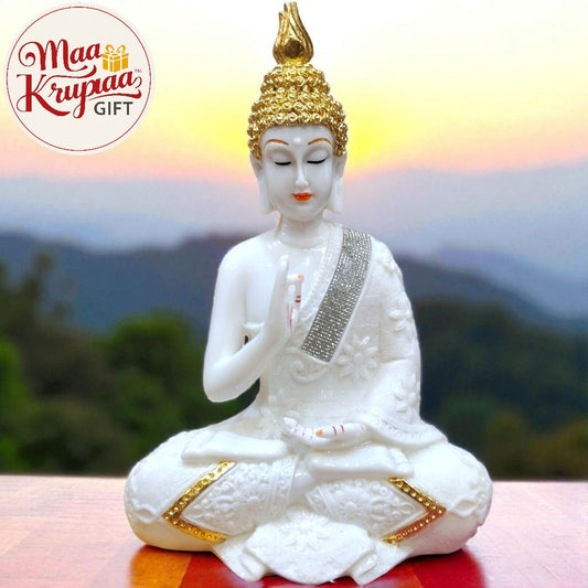 Meditating Buddha Idol W212