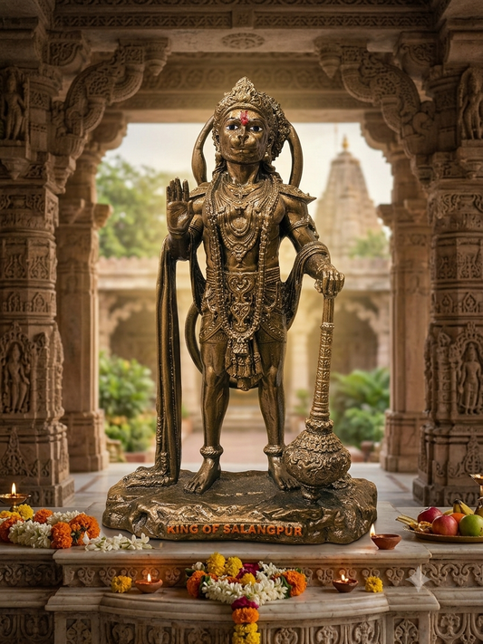 LORD HANUMAN JI IDOL ( KING OF SALANGPUR ) MKH9